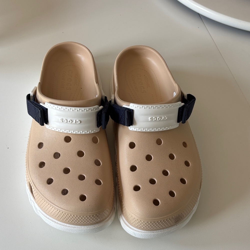 Crocs iconic comfort shoes with Adjustable Strap